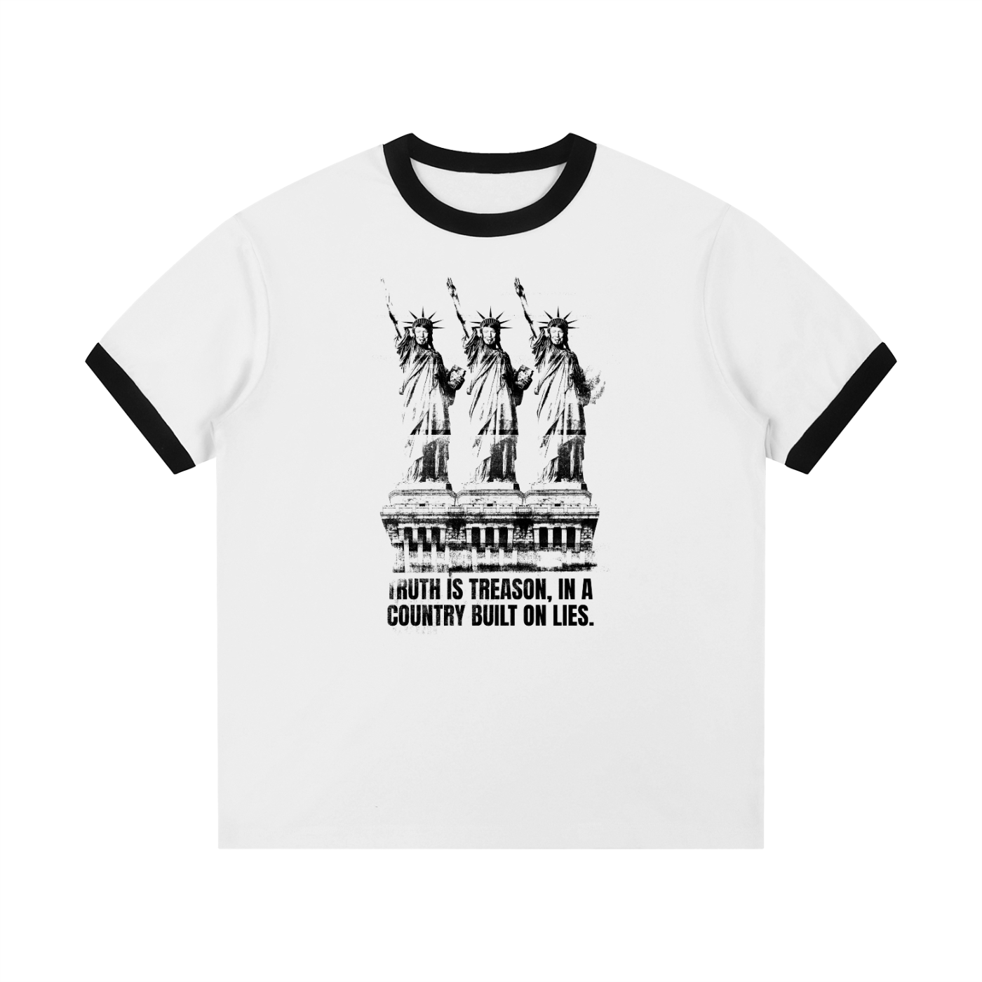 Built on Lies Crewneck T-Shirt